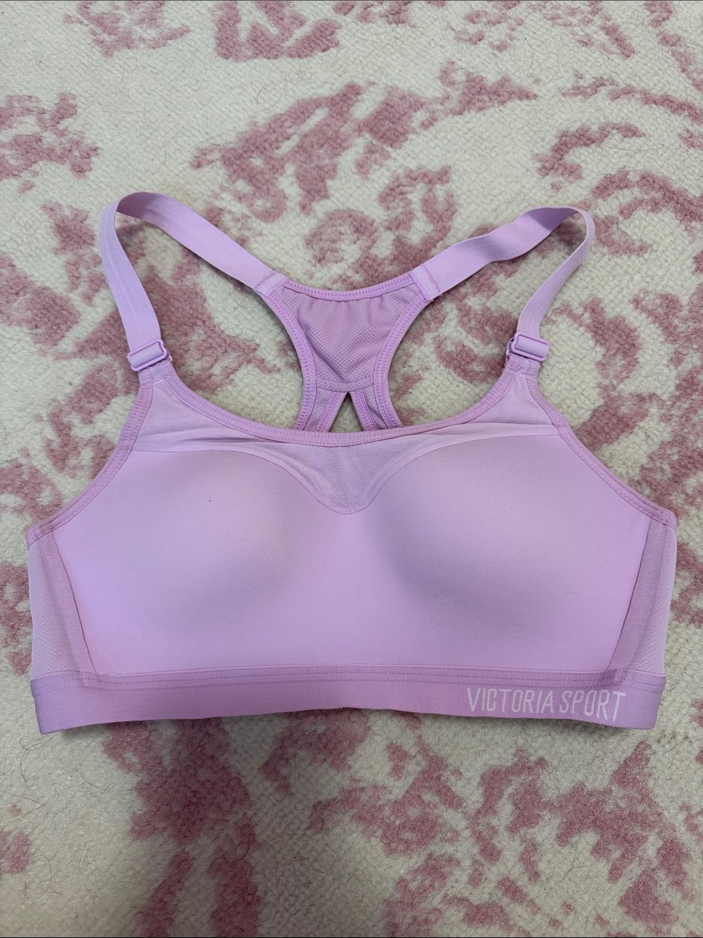 Victoria's Secret Lilac Racerback Sports Bra